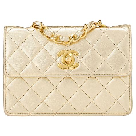 navy chanel flap gold|Flap bag, Sequins & gold.